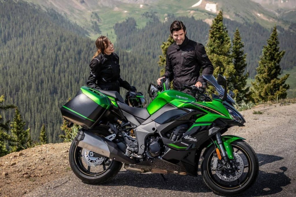 Kawasaki Ninja 1100 SX - most comfortable touring motorcycles