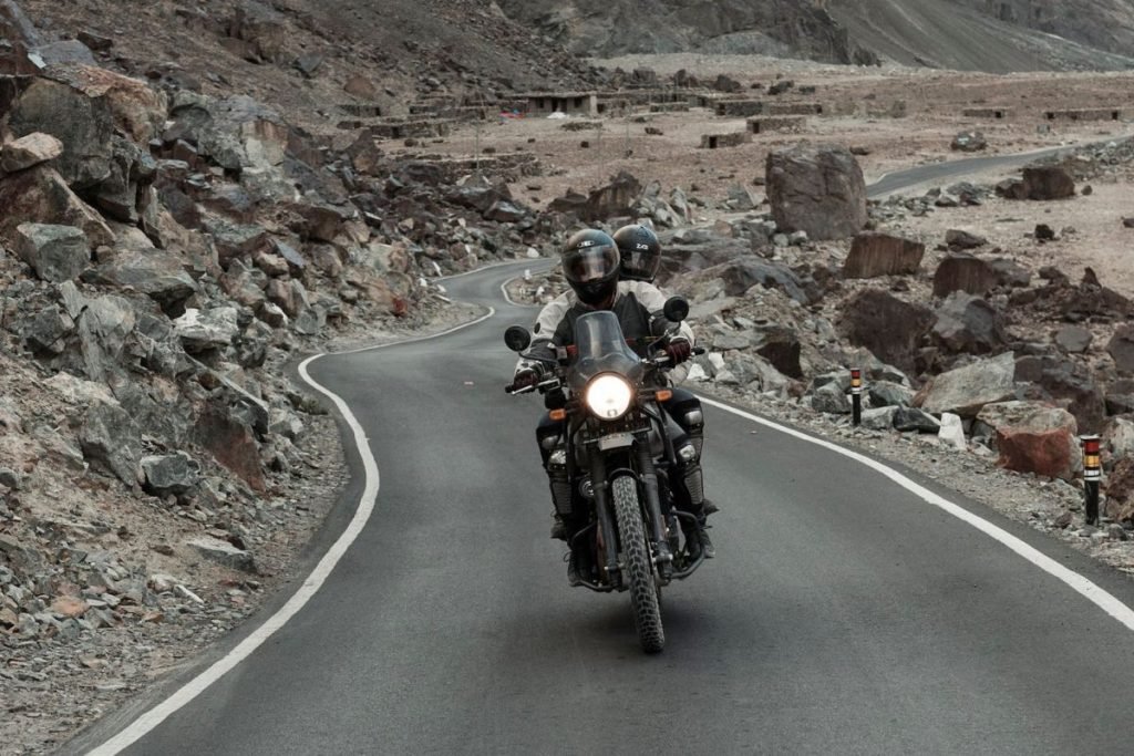 bikers mountain roads