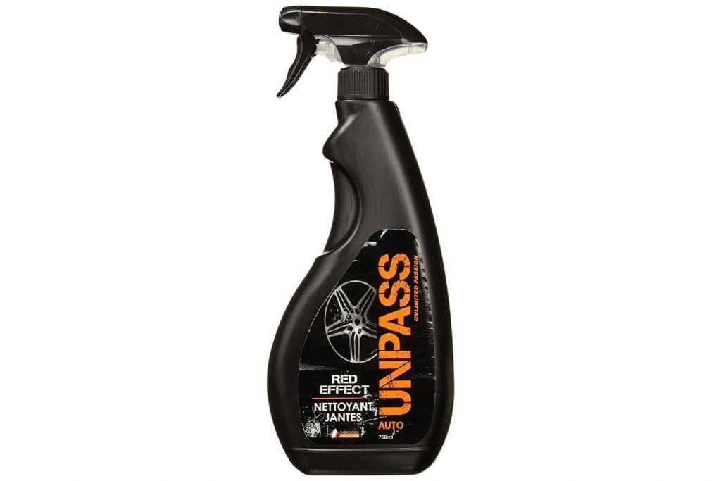 Ultimate Passion Red Effect Wheel Cleaner - motorcycle cleaning