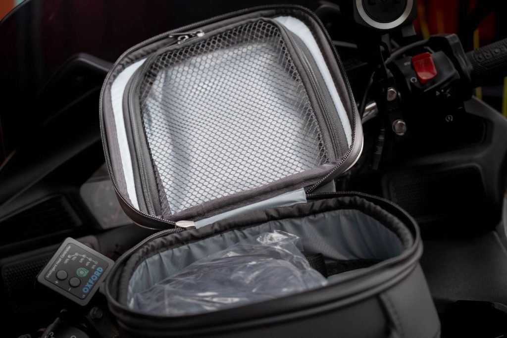 Oxford Q4S tank bag mesh liner pocket